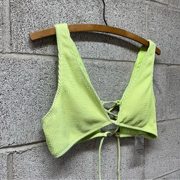 Cyn & Luca Neon Green Bikini Top - Picture 4 of 4